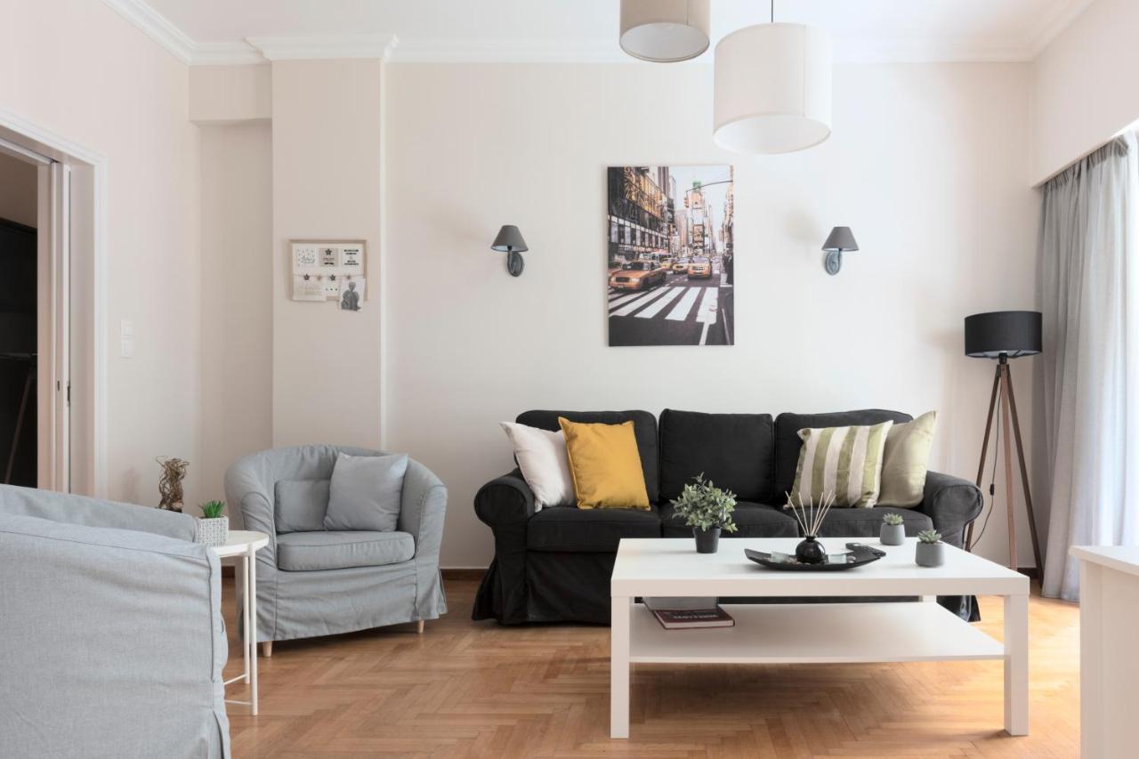 Spacious Central Flat In The Heart Of Athens! מראה חיצוני תמונה